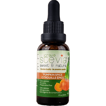 Organic Stevia Drops - Pumpkin Spice